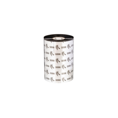 Zebra, Wax/Resin Ribbon for ZT411 Industrial Printer, 80mmx450m, High Performance, 1" Core, 6/box