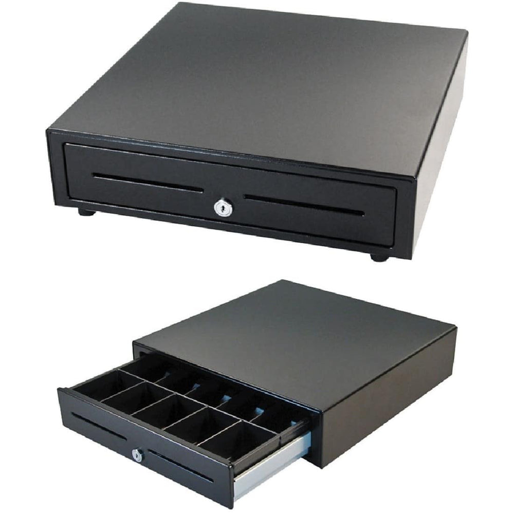 APG, Vasario Cash Drawer, Printer Driven, 16x16, 5 Bill x 5 Coin, Cable Included