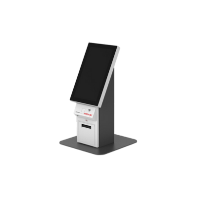 Posiflex, Mercury Kiosk, 21" Portrait PCAP Display, Rockchip RK3399, 3" Printer, Camera