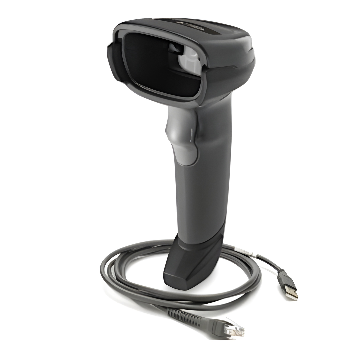Zebra, Ds2208-SR, USB Kit: Ds2208-Sr00007Zzww Scanner, Cba-U21-S07Zbr Shielded Usb Cable, Black
