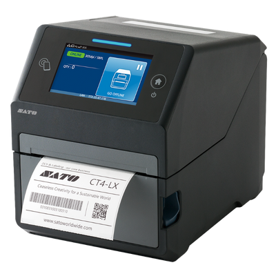 Sato, CT4-LX, 4" Direct Thermal Desktop Label Printer