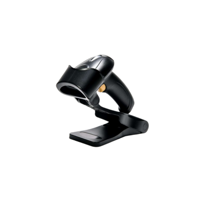 Star Micronics, BSH-20B, Handheld Barcode Scanner, 1D/2D Imager, Bluetooth, Battery Powered, Wireless Adapter, Black, Includes Stand and USB Charging Cable