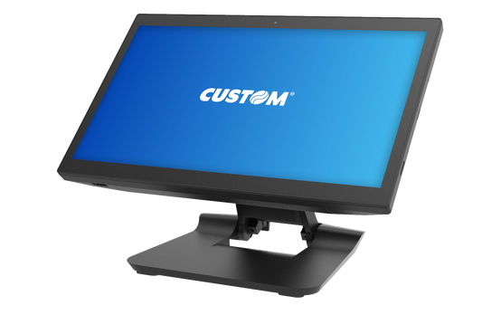 Custom America, Ascent POS Terminal, 15.6", Standard Celeron, 8/128GB, Wi-Fi, Bluetooth