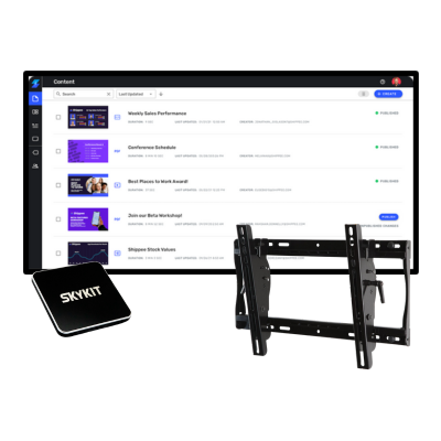 Digital Signage in a Box with 32" Microtouch Touchscreen Display