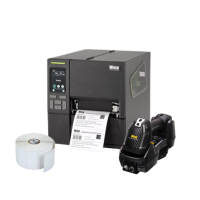 Wasp, Label Printing Bundle, WPL408+, WWS752, Labels