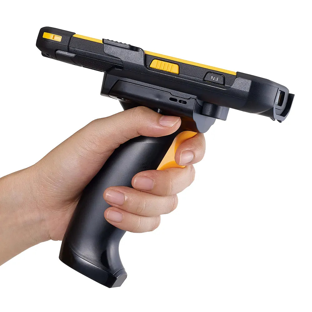 Cipherlab, Accessory, RS35/RS36 Snap-On Detachable Pistol Grip, Works With Standard (4000 MAH) Battery Only