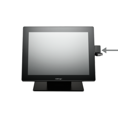 POSIFLEX, MSR, ATTACHMENT, 2D SCANNER, BLACK, FOR RT