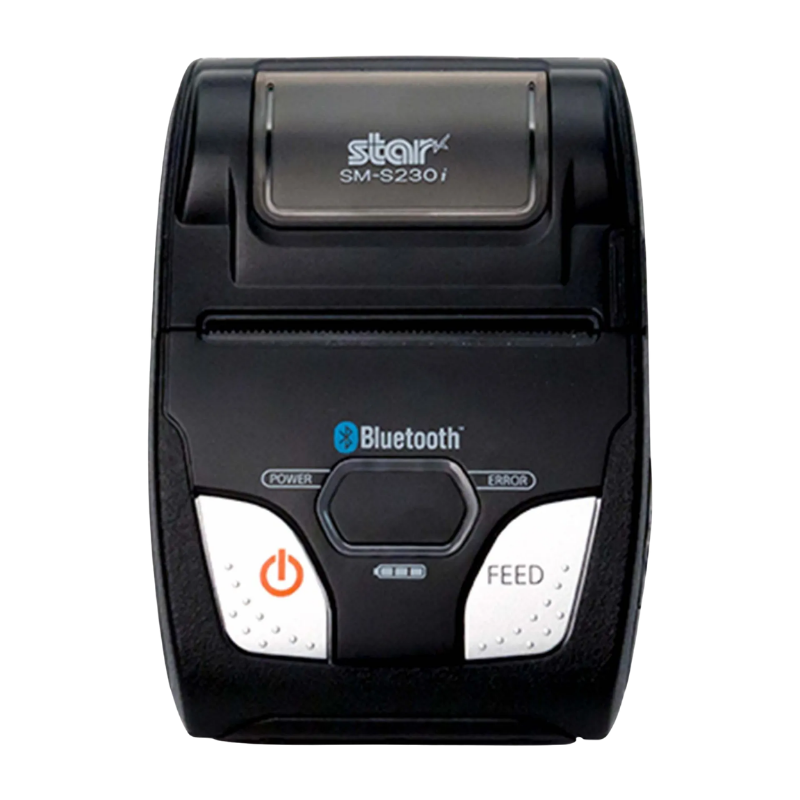 Star Micronics, SM-S230i, Portable Thermal 2" Mobile Printer, iOS, Android, Windows Bluetooth/USB, Charger Included, for Delivery Drivers