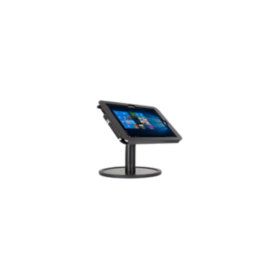The Joy Factory Elevate II Countertop Kiosk for Surface Pro | Pro 4 | Pro 3 (Black) - 14" Height x 13.3" Width x 8.5" Depth - Countertop, Freestanding - Black W/SEC ENCL SURFACE PRO 6/5/4/3 BLK