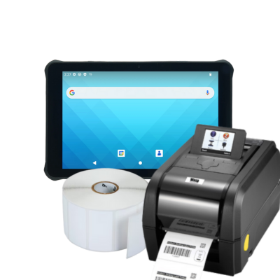 Wasp, Android, Asset Tracking Tablet Bundle, WT10, WPL308+, Labels