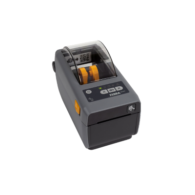 Zebra ZD411, Direct Thermal, 203 DPI, 6 IPS, USB/USB Host/Bluetooth/Modular Connectivity Slot, 2.2" Print Width, US Cord, Swiss Font, EZPL