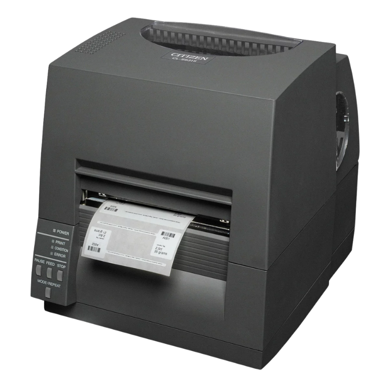 Citizen, CL-S631II, 4" Thermal Transfer Industrial Desktop Label Printer, 300 DPI