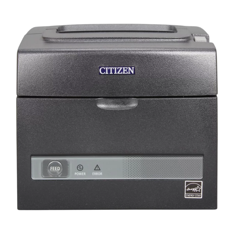 Citizen CT-S310II Thermal Receipt Printer (USB & Serial, Eco-Friendly POS Printer, Black)
