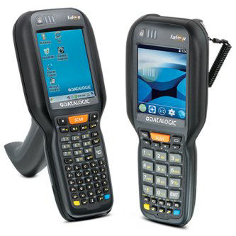 Datalogic Skorpio X5 Pistol Grip, 802.11 A/B/G/N/Ac, 4.3" Display, Bluetooth V5, 3GB RAM/32GB Flash, 47-KEY Alpha-Numeric, 2D Imager Sr W Green Spot,