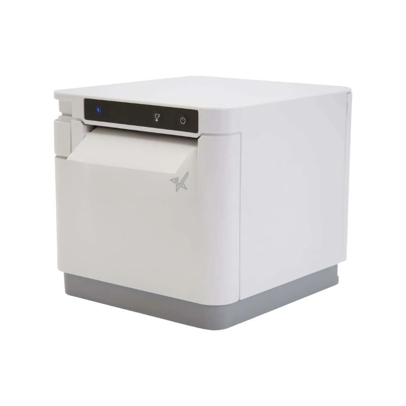 Star Micronics mC-Print3 thermal receipt printer, white