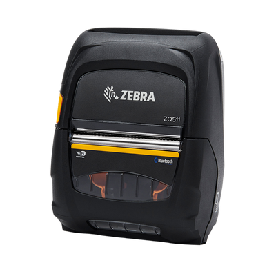Zebra Ait, Printer, ZQ511, Direct Thermal, Media Width 3.15"/80Mm, English/Latin Fonts, 802.11AC/BLUETOOTH 4.X, Stnd Battery, Us/Canada Certs