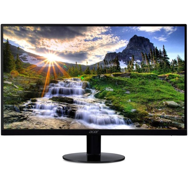 Acer SB220Q bi 21.5 Inches Full HD (1920 x 1080) IPS Ultra-Thin Zero Frame Monitor (HDMI & VGA Port), Black