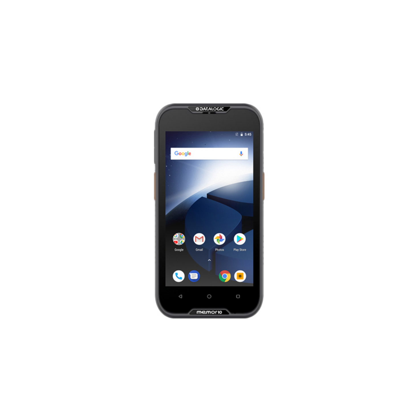 Datalogic Adc, Memor 10 Full Touch Pda, Na, Wifi, Lte, Ultra Slim Mp 2D Imager W/ Green Spot, Android V8.1 W/ Gms, Black