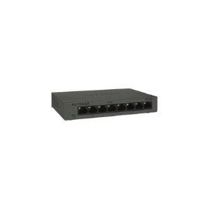 Netgear GS308 Ethernet Switch, 8 Ports, 2 Layer Supported, Twisted Pair, Desktop, Wall Mountable