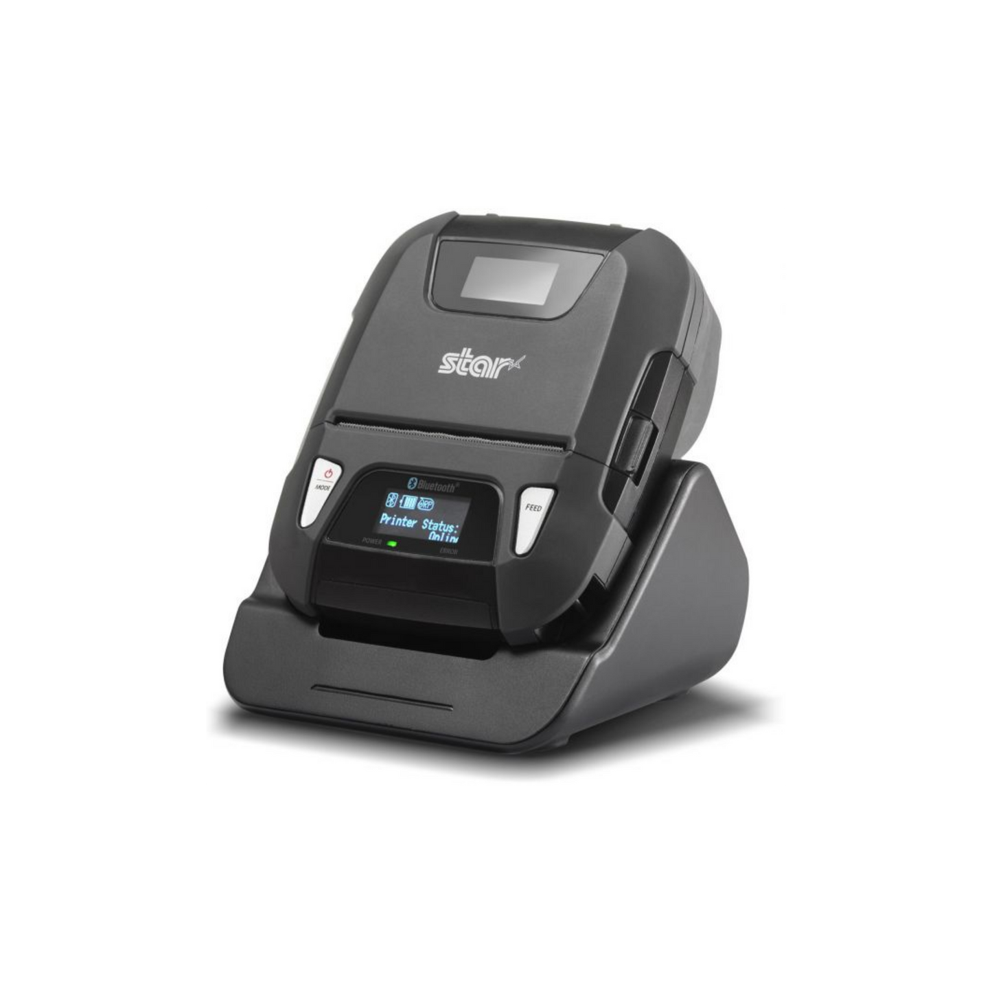 SM-L300, Portable Thermal 3", Receipt/Restick/Label, Tear Bar, Bluetooth3.0/BLE/USB, Black, No MSR, Belt Clip/Battery/USB cable included, USB AC adapter needed