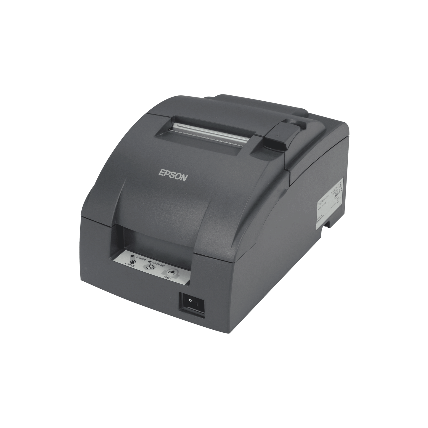 Epson, Tm-U220D, Dot Matrix Receipt Printer, Ethernet, E04, Edg, No Autocutter, P/S Included