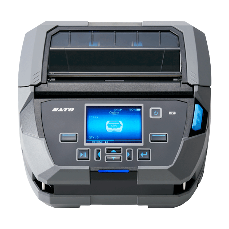 Sato, PW4NX, 4" Mobile Thermal Label Printer