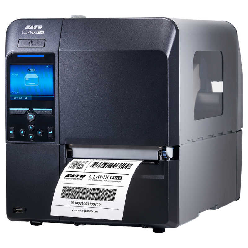 Sato, CL4NX Plus, 4" Industrial Thermal Label Printer