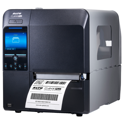 Sato, CL4NX Plus, 203DPI 4.1" Thermal Transfer Printer, USB, Ethernet, Serial