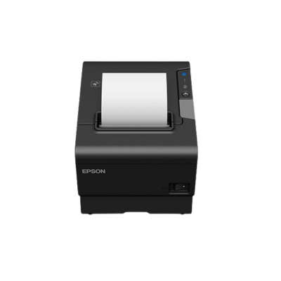 Epson, Tm-T88Vi, Thermal Receipt Printer With Autocutter, Epson Black, Ethernet, Usb & Serial