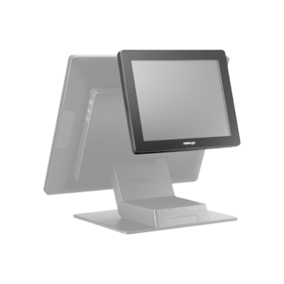 Posiflex, Rear Mount Customer Display RT2016 Series, Secondary LCD Display, 10.1", Black
