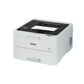 Brother HL-L3230CDW Compact Digital Color Printer Providing Laser Quality Results with Wireless and Duplex Printing - 25 ppm Mono / 25 ppm Color - 600 x 2400 dpi Print - Automatic Duplex Print - 251 Sheets Input - Wireless LAN 600X600DPI LGL USB 256MB