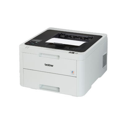 Brother HL-L3230CDW Compact Digital Color Printer Providing Laser Quality Results with Wireless and Duplex Printing - 25 ppm Mono / 25 ppm Color - 600 x 2400 dpi Print - Automatic Duplex Print - 251 Sheets Input - Wireless LAN 600X600DPI LGL USB 256MB