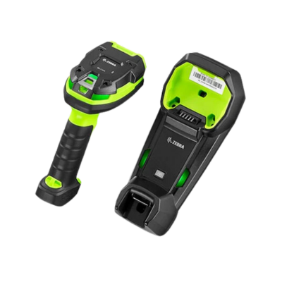 Zebra Evm, DS3678, Standard Range 1D/2D Imager, Cordless, Fips, Usb Kit Includes Scanner, 7 Foot Usb Cable, Cradle, Power, And Line Cord, Vibration Motor, Industrial Green