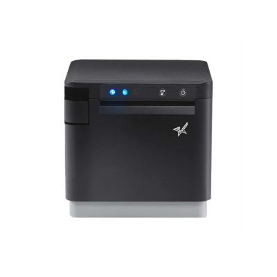 Star Micronics, mC-Print3, Thermal, 3", Cutter, Ethernet (LAN), USB, Lightning, Bluetooth, CloudPRNT, Peripheral Hub, Ext PS Included
