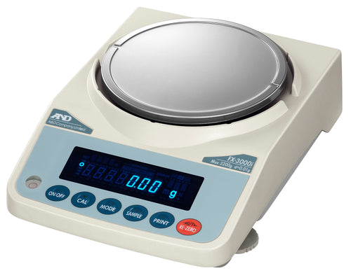 A&D FX-3000iN Precision Balance, 3200g x 0.01g with External Calibration, NTEP (Optional for PC, Mac and iPad)