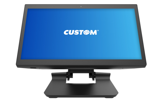 Custom America, Ascent POS Terminal, 15.6", Standard Celeron, 8/128GB, Wi-Fi, Bluetooth