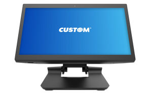 Custom America, Ascent POS Terminal, 15.6", Standard Celeron, 8/128GB, WIN 10 IOT, Wi-Fi, Bluetooth