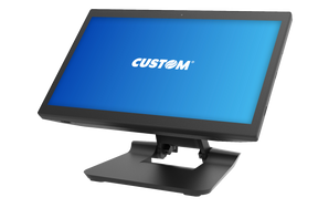 Custom America, Ascent POS Terminal, 15.6", Standard Celeron, 8/128GB, WIN 10 IOT, Wi-Fi, Bluetooth