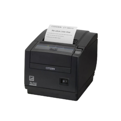 Citizen, S601II, Thermal Receipt Printer, USB, Ethernet, Top Exit