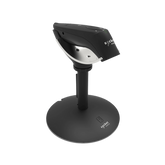 Mindbody Mobile 1D and 2D Bluetooth Barcode Scanner with Presentation Mode for iOS, Windows, and Android, Black with Black Charging Stand (NOT FOR BOOKER)