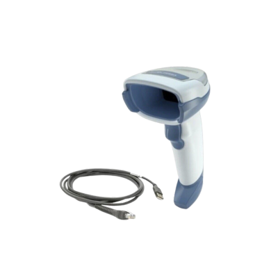 Zebra EVM/DCS, DS4608-HC, Healthcare USB Kit: DS4608-HC4000BVZWW Scanner, CBA-U21-S07ZBR Shielded USB Cable, White