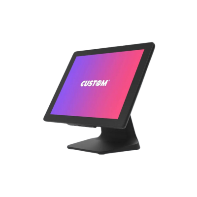 Custom America, Daytona 15" POS Terminal, Touchscreen, I3, 8GB, 128GB SSD, WIN10IOT