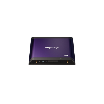 BrightSign, HD225, H.265, Delivers 4K60P Video in HDR, HMTL5, Standard I/O for GPIO, IR & Ethernet