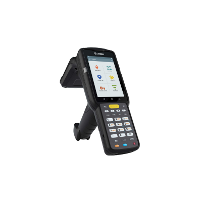 Zebra, MC3330XR, UHF RFID Handheld Reader, Circular Antenna, 2D Imager, 47 Key