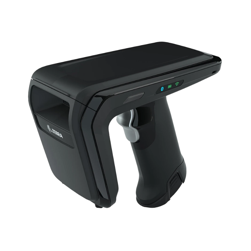 Zebra, RFD40, Premium Plus, Standard Range Circular Polarized Antenna, UHF RFID, Bluetooth, Wifi, Gun, SE4100 Imager, 7000MAH Battery