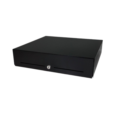 APG, Slide-Out Cash Drawer, 8C4N (3 over 3), Black, 446 x 410 x 107 mm, NetPRO 480A (no alarm), Ethernet Interface, Multi Country PS