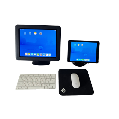 iPad Gen 9.7" with attached Credit Card Reader Cradle