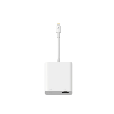 Belkin, Ethernet and Power Adapter with Lightning Connector
