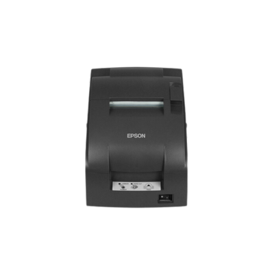 Epson TM-U220B, Dot Matrix Receipt Printer, Ethernet (E04), Epson Dark Gray, Autocutter, Adapter C Power Supply Included