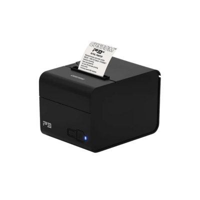 Custom America, P3X Receipt Printer, Ethernet USB
